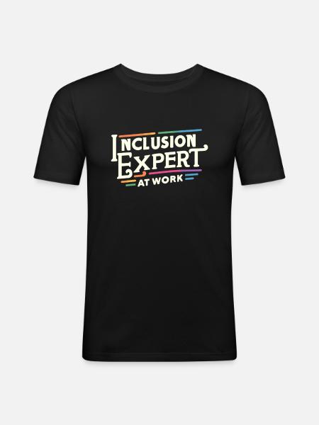 Sonderpädagogik-lehrer „sped Teacher Inclusion“ - Men's Slim Fit T-Shirt - black