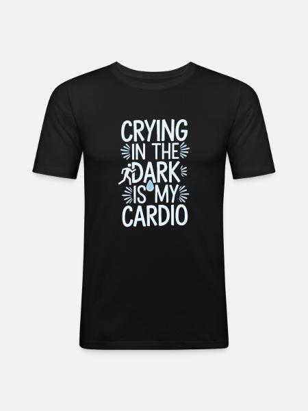 Introversion Alternative Style Emotional - Men's Slim Fit T-Shirt - black