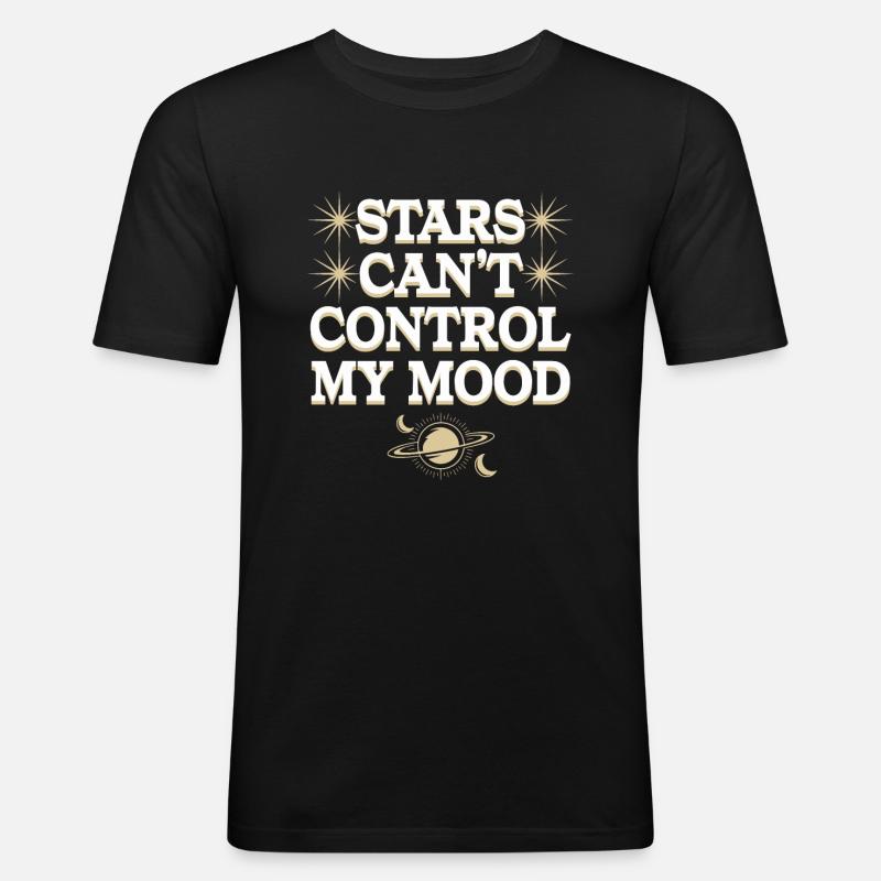 Astrologie-skeptiker: Kritisches Denken - Männer Slim Fit T-Shirt - Schwarz