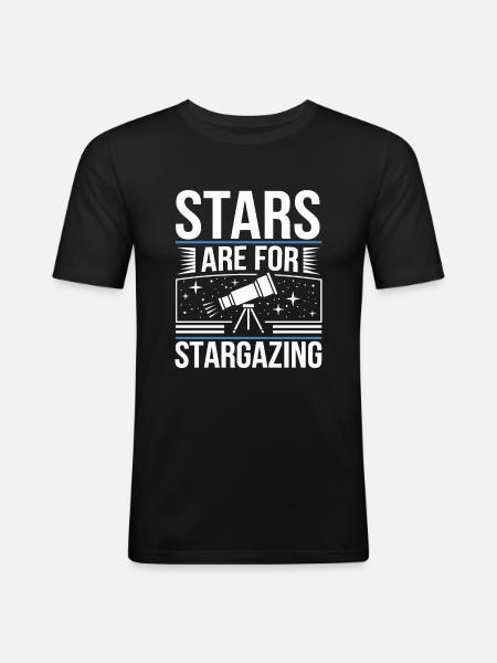 Astrology Skeptic: Critical Thinking - Men's Slim Fit T-Shirt - black
