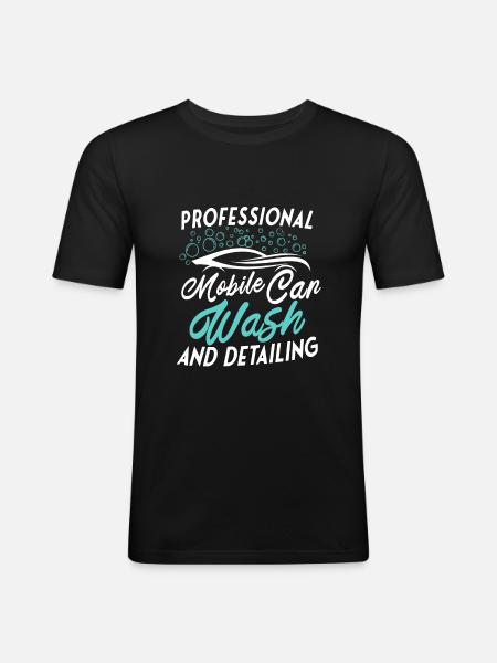 Mobile Car Reconditioning Car Reconditioning - Men's Slim Fit T-Shirt - black