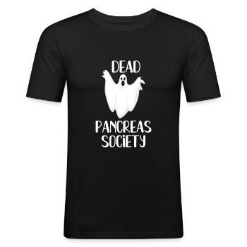 Type 1 Diabetes funny Diabetic Diabetes Gift Idea - Men's Slim Fit T-Shirt - black - Front - Nik (191cm)