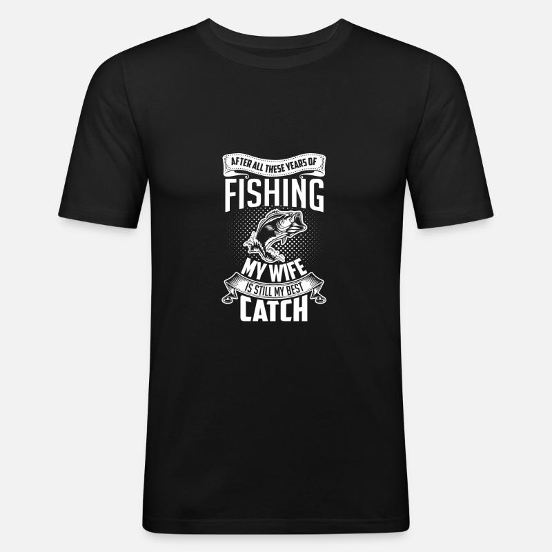 Fischer - Männer Slim Fit T-Shirt - Schwarz