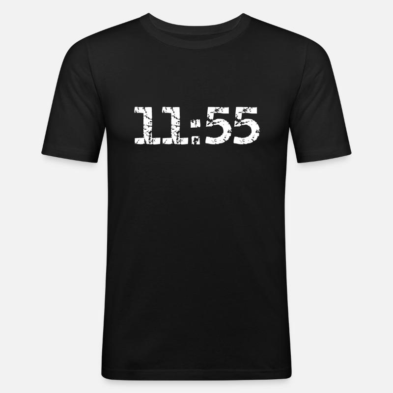5 à 12 Prudence - T-shirt près du corps Homme - noir