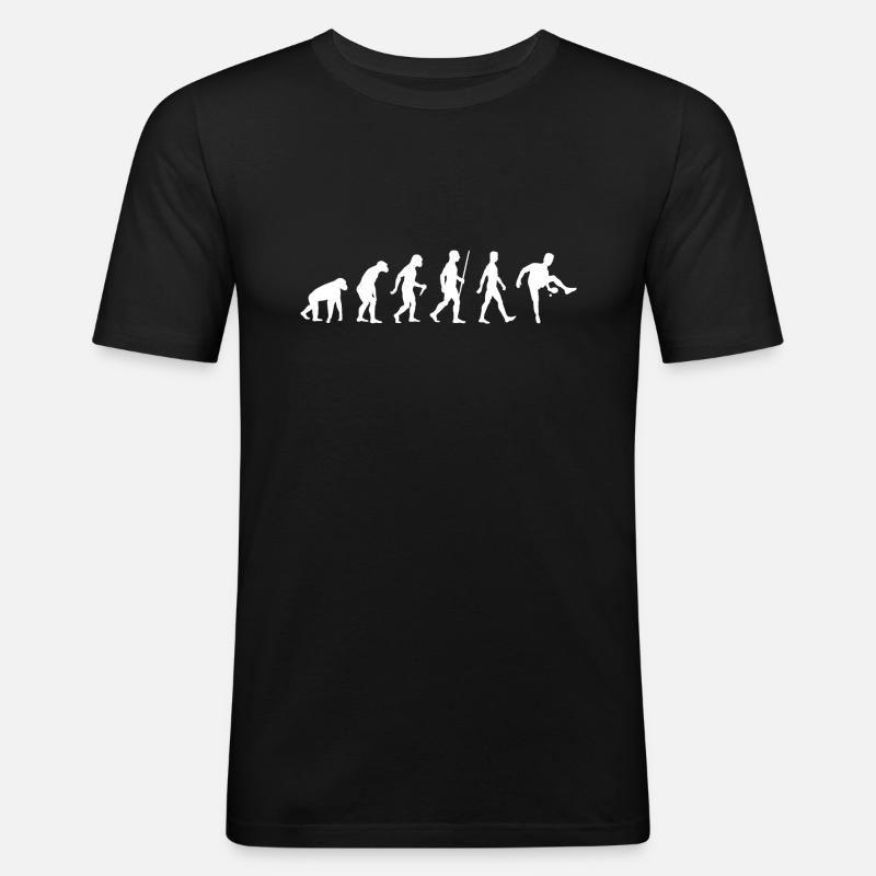 Ping-pong Evolution - T-shirt près du corps Homme - noir