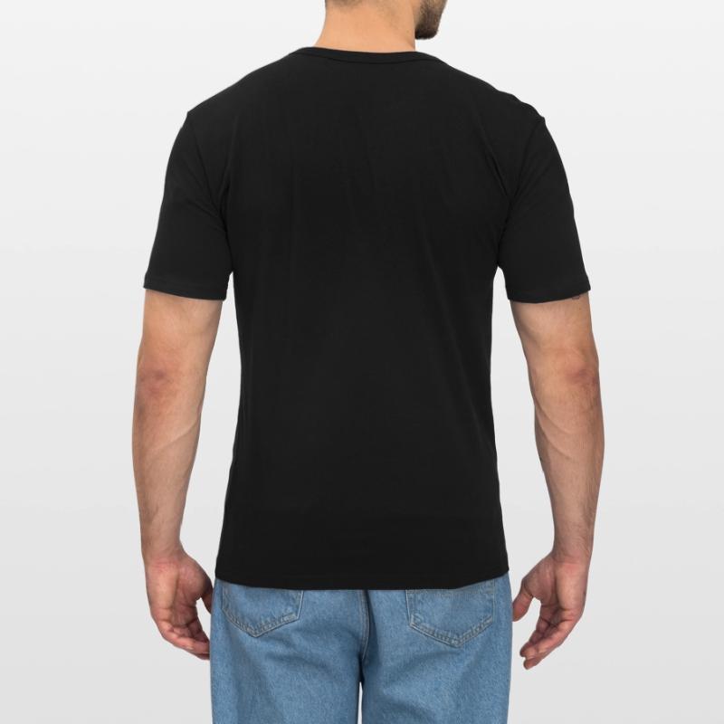 Evolution code-barres T-shirt près du corps Homme