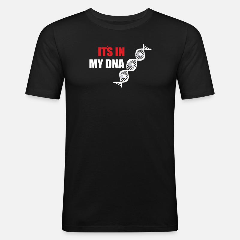 Camper Geschenkidee Camping - Männer Slim Fit T-Shirt - Schwarz