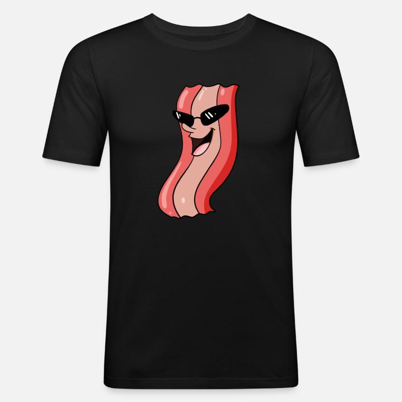 Speck cool - Männer Slim Fit T-Shirt - Schwarz