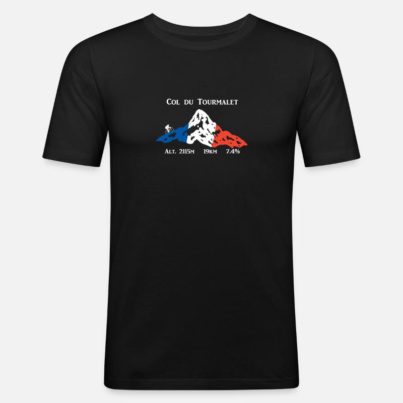 Tourmalet - Männer Slim Fit T-Shirt - Schwarz