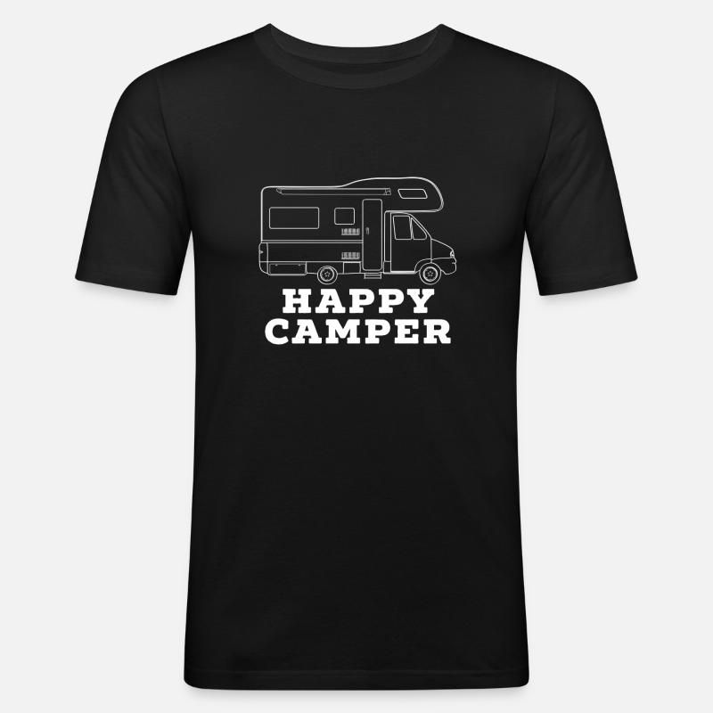 camper - Men's Slim Fit T-Shirt - black