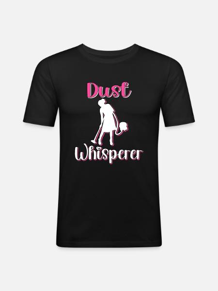 Housekeeper Maid Cleaner - Men's Slim Fit T-Shirt - black