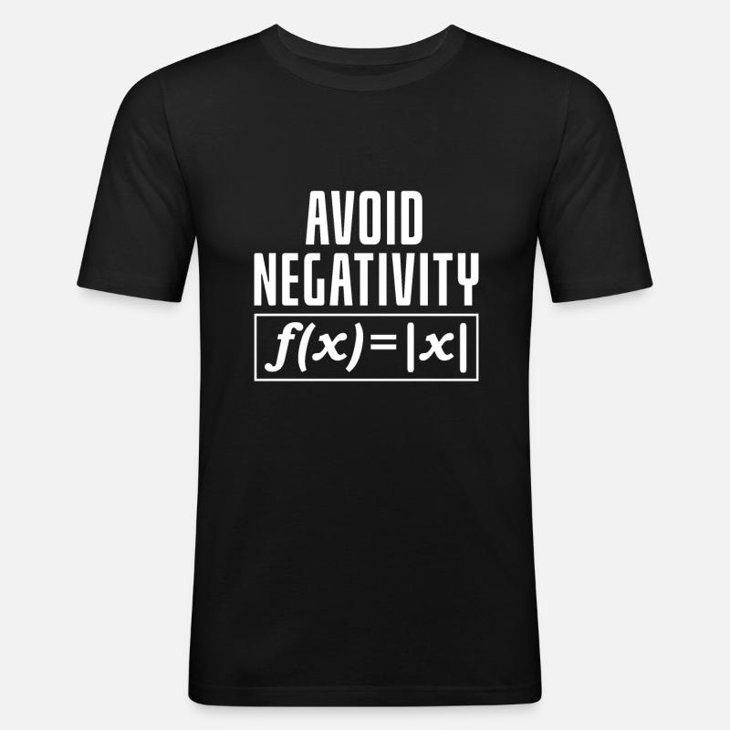 Math nerd gift - Men's Slim Fit T-Shirt - black