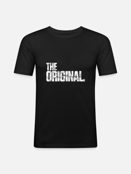 The Original - Men's Slim Fit T-Shirt - black