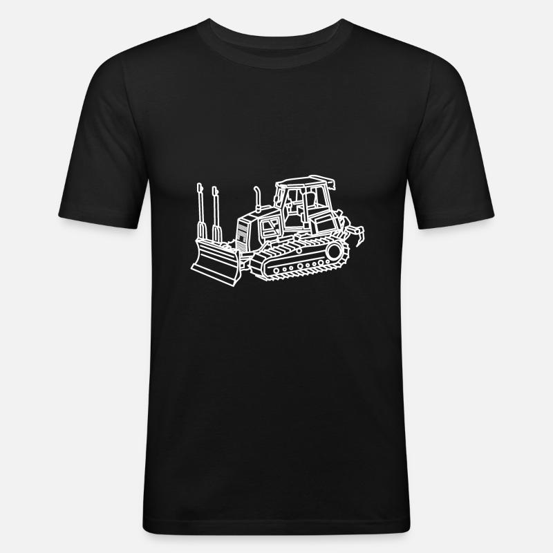 Bagger - Männer Slim Fit T-Shirt - Schwarz