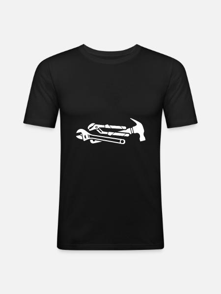 Craftsman - Men's Slim Fit T-Shirt - black