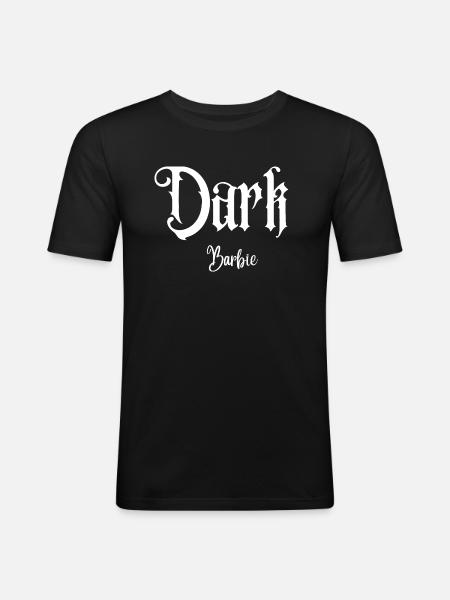 Dark Barbiegirl - T-shirt près du corps Homme - noir