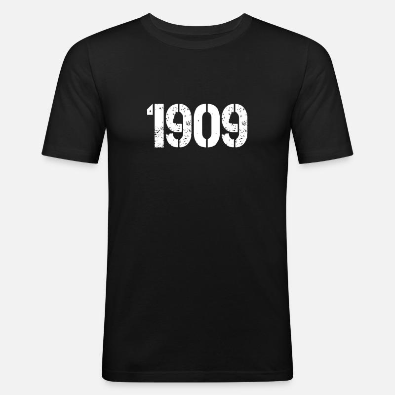 Dortmund - T-shirt près du corps Homme - noir