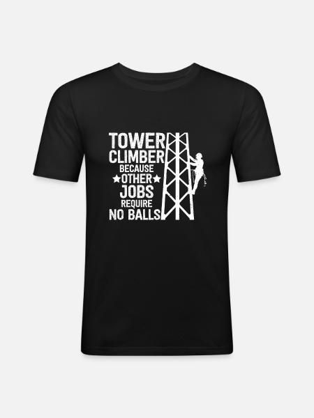 Fountain pen - Men's Slim Fit T-Shirt - black