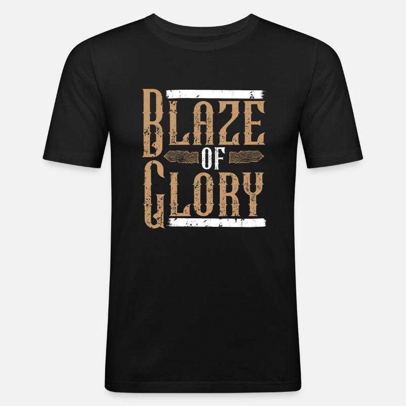 Wood-burning pyrography master carpenter - Men's Slim Fit T-Shirt - black