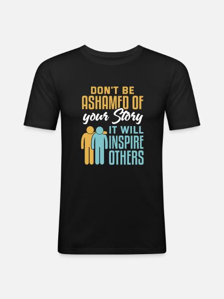 Peer Support Specialist PSS - Men's Slim Fit T-Shirt - black