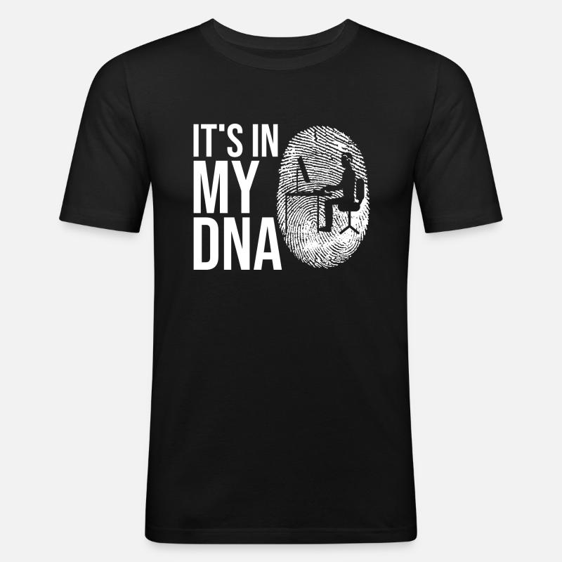 Coder Developer Programmer Coding IT Computer - Men's Slim Fit T-Shirt - black