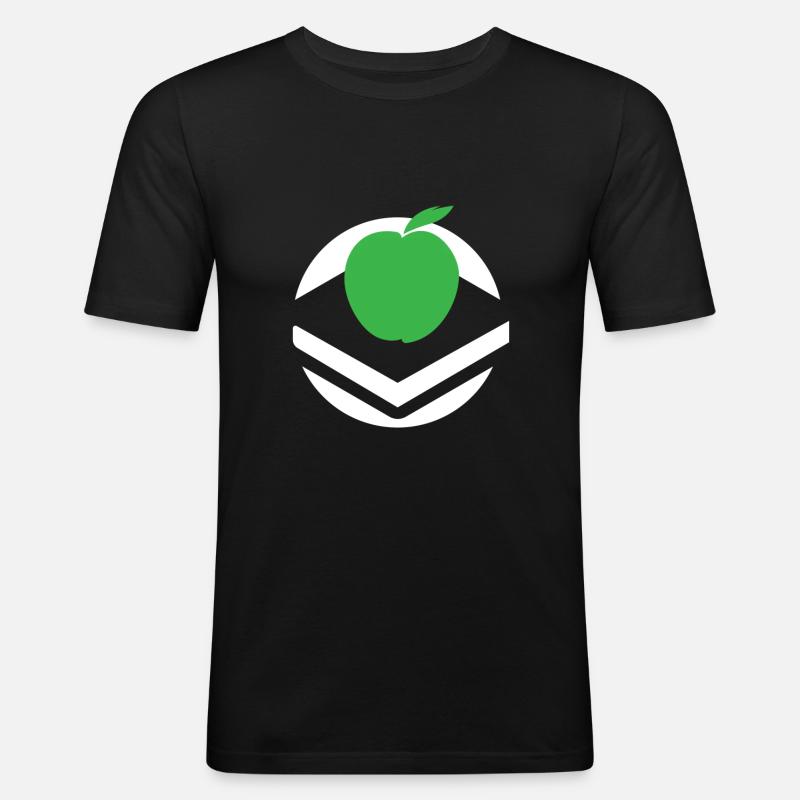 Lehrer - Männer Slim Fit T-Shirt - Schwarz