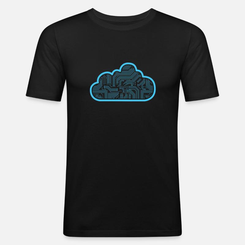 Programmierer - Männer Slim Fit T-Shirt - Schwarz