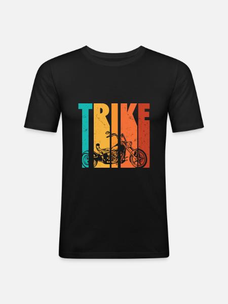 Gifts for trikers - Men's Slim Fit T-Shirt - black