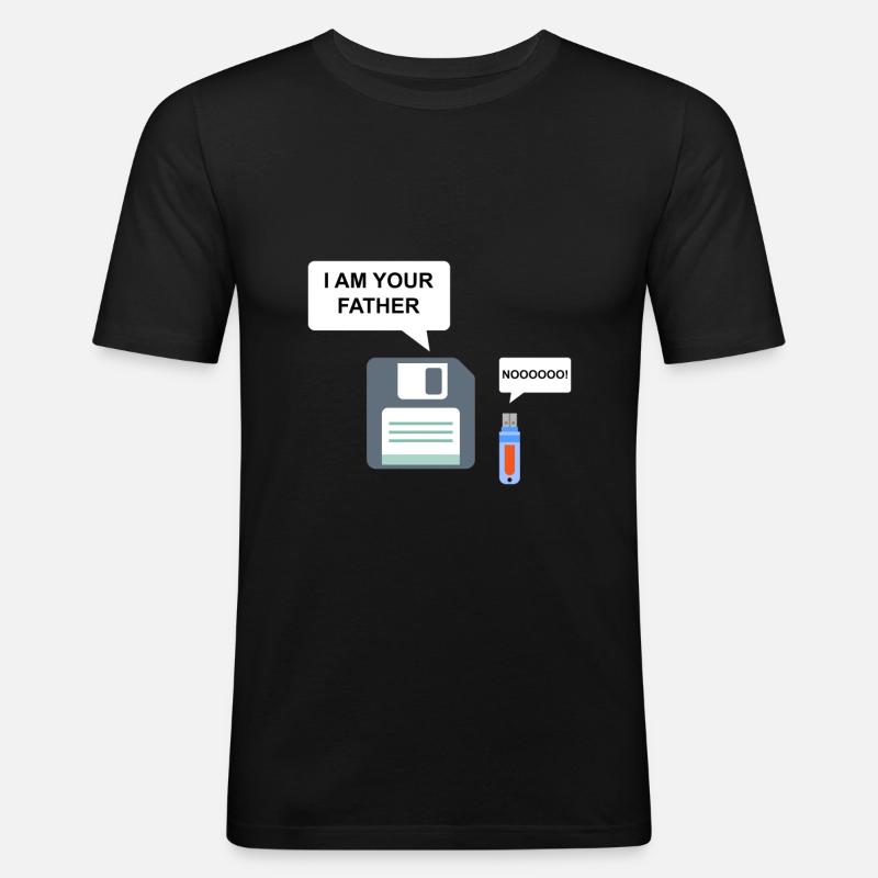 Programmer Funny gift idea - Men's Slim Fit T-Shirt - black