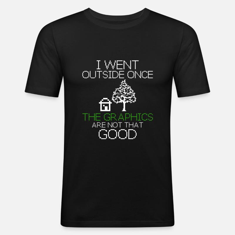 Programmierer Lustige Geschenkidee - Männer Slim Fit T-Shirt - Schwarz