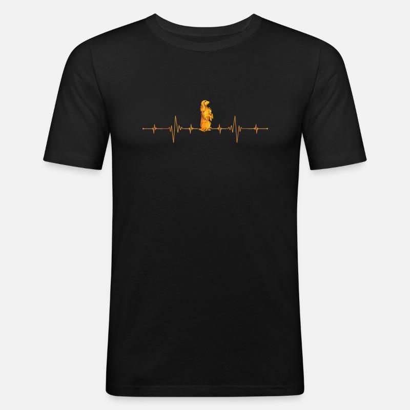 Cocker Spaniel - Men's Slim Fit T-Shirt - black