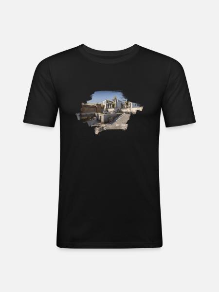 DUST2 - Men's Slim Fit T-Shirt - black