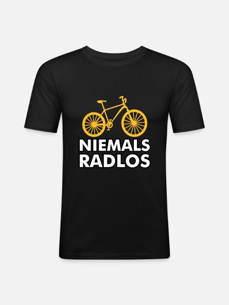 Farrad + Geschenke - Männer Slim Fit T-Shirt - Schwarz