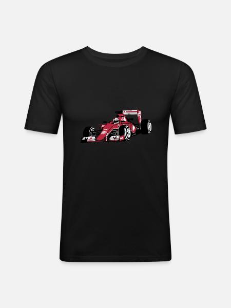 - Motorsports - Men's Slim Fit T-Shirt - black