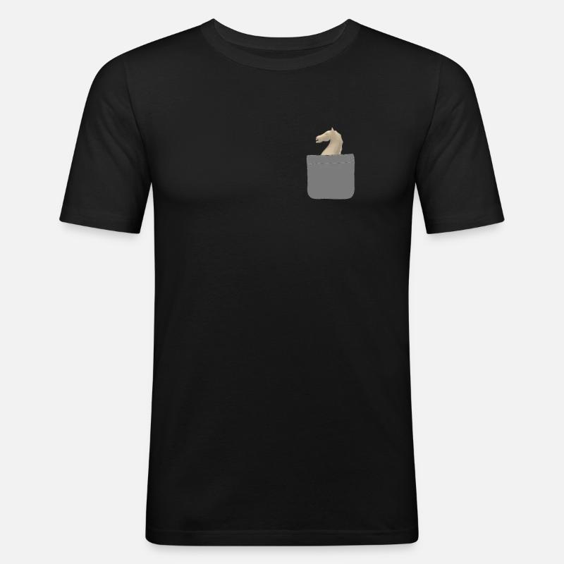 Chess - Männer Slim Fit T-Shirt - Schwarz
