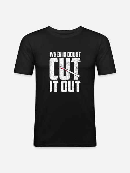 surgeon - Men's Slim Fit T-Shirt - black