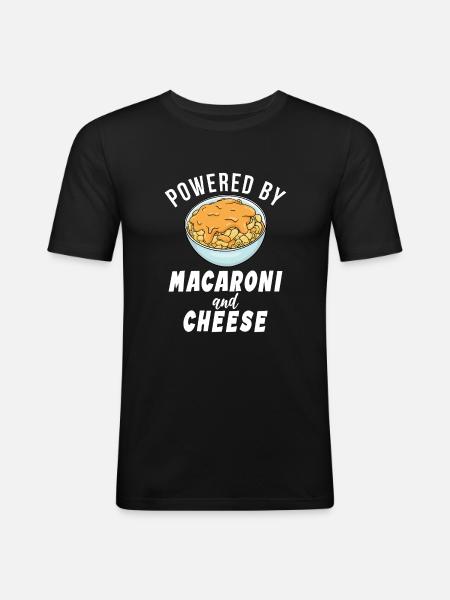 Snack Cheese Lover Cheese Gift - T-shirt près du corps Homme - noir