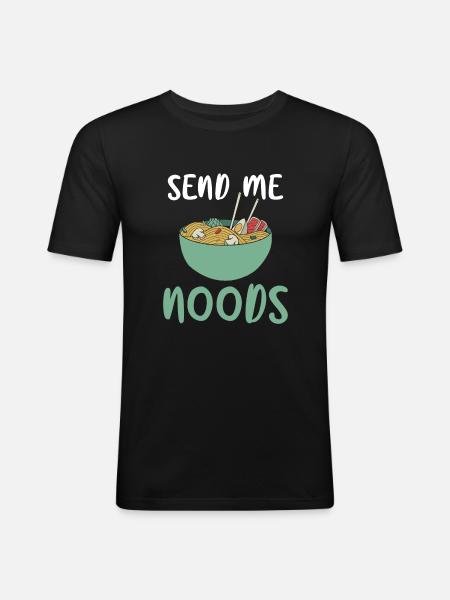 Ramen Lover - Men's Slim Fit T-Shirt - black