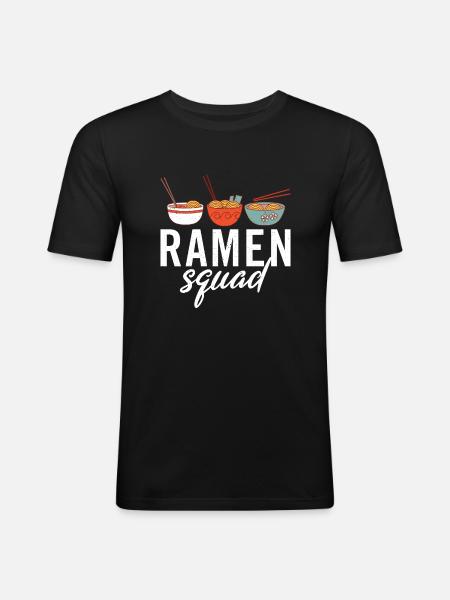 Ramen Lover - Men's Slim Fit T-Shirt - black