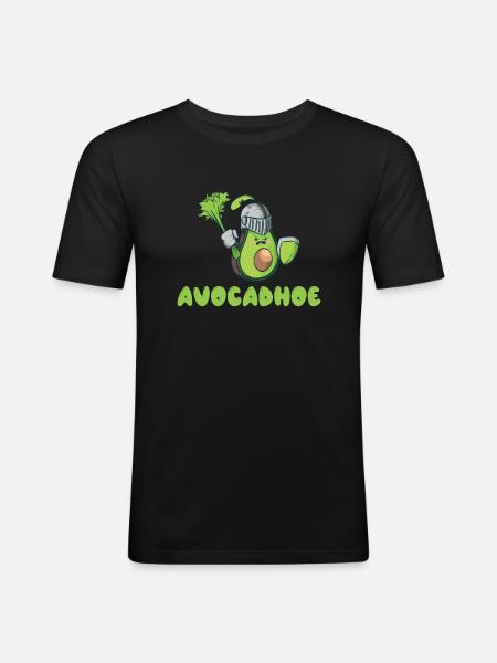 Veggie Lover Vegan Gift - Men's Slim Fit T-Shirt - black