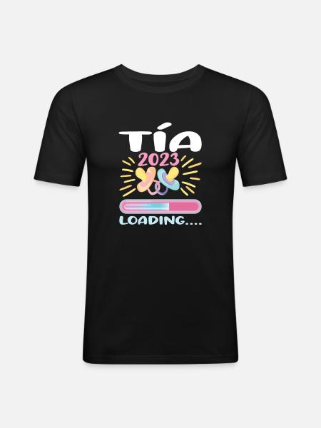 Tía 2023 - Men's Slim Fit T-Shirt - black