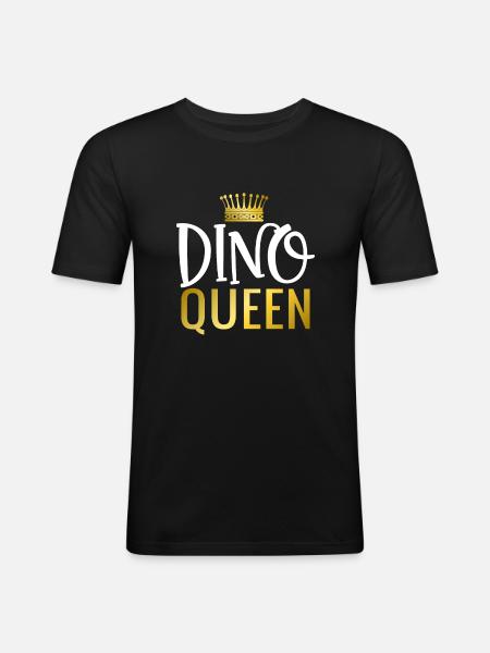 Dinosaur Gift Dino Lover Gift - Men's Slim Fit T-Shirt - black