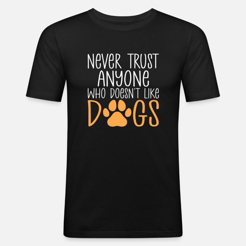 Beagle Geschenk Beagle Besitzer - Männer Slim Fit T-Shirt - Schwarz