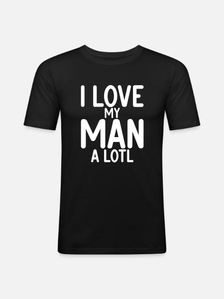 Axolotl Lover Gifts - Men's Slim Fit T-Shirt - black
