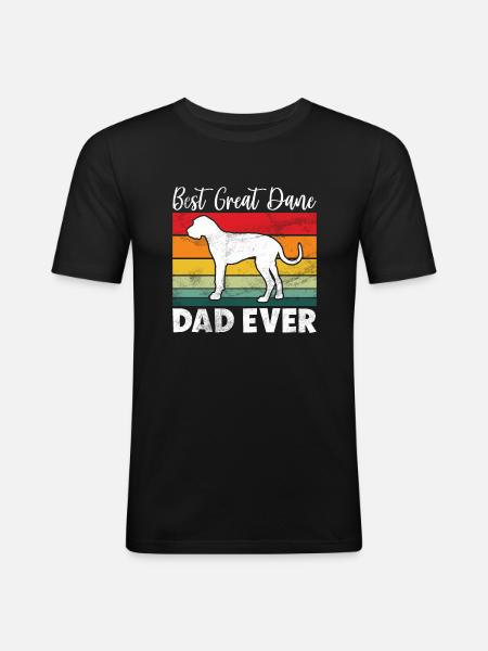 Great Dane Gifts - Men's Slim Fit T-Shirt - black