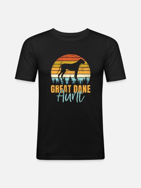 Great Dane Gifts - Men's Slim Fit T-Shirt - black