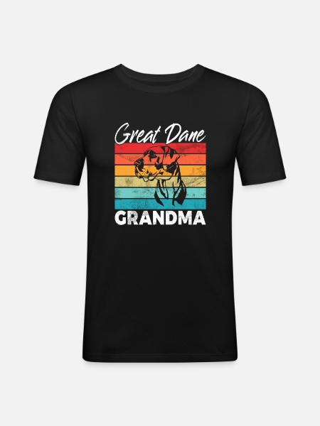Great Dane Gifts - Men's Slim Fit T-Shirt - black