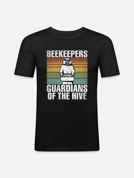 Bee Gifts - Men's Slim Fit T-Shirt - black