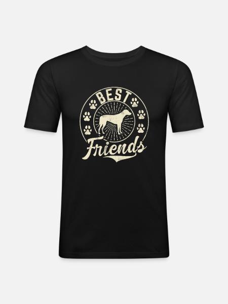 Rhodesian Ridgeback Gifts - Men's Slim Fit T-Shirt - black