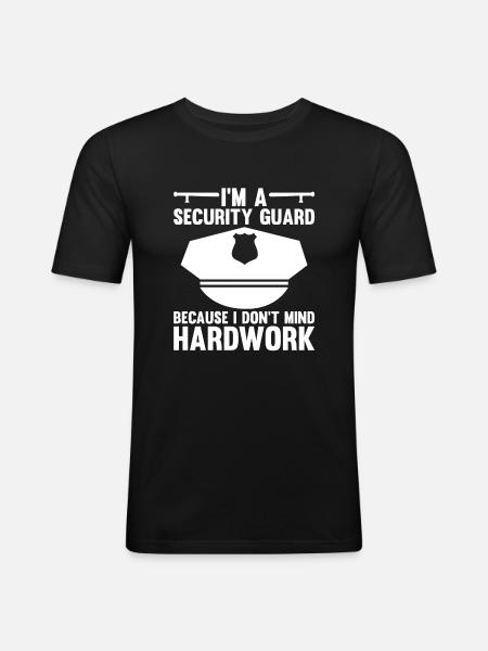 Security Clothing Security Accessories - Men's Slim Fit T-Shirt - black